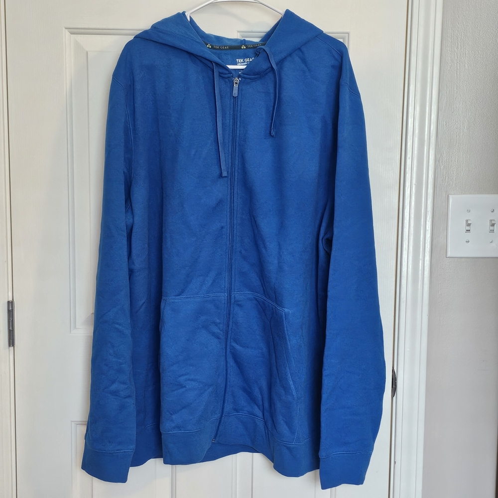 Tek Gear Blue Zip-Up Hoodie